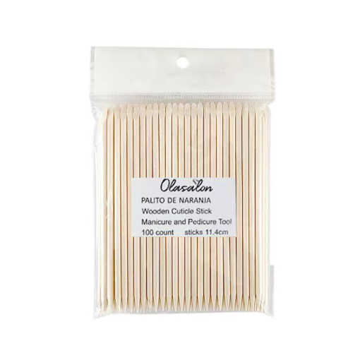 Palito naranjo 100 pcs OLASALON-11.4 cm-ola1901