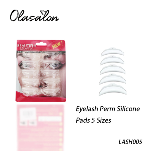 molde silicone para pestaña permanente 5 tamaños-lash005
