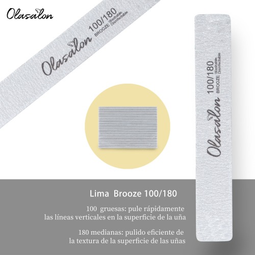 Lima olasalon 100/180 cuadrado 25/pt  -level brooze