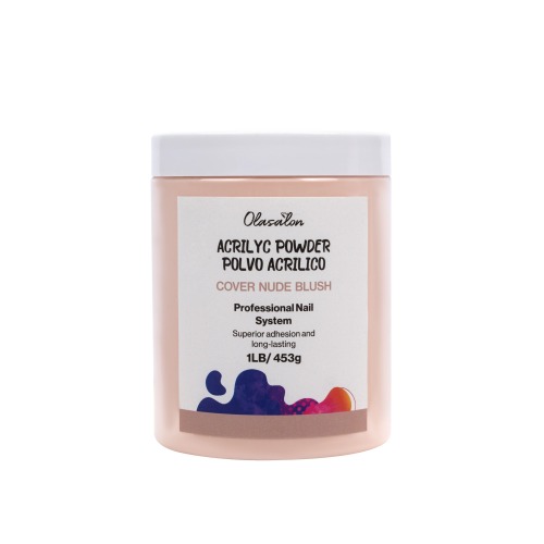 Polvo Acrilico OLASALON Cover Nude Blushl- 1 lb