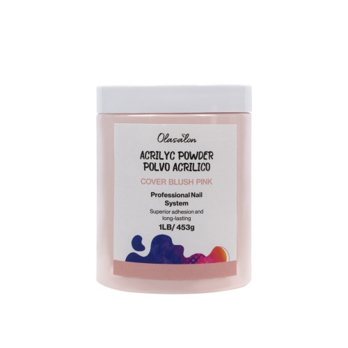 Polvo Acrilico OLASALON -Cover Blush Pink- 1 lb