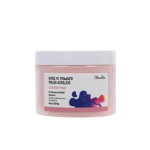 Polvo Acrilico OLASALON - Cover Pink- 8 oz
