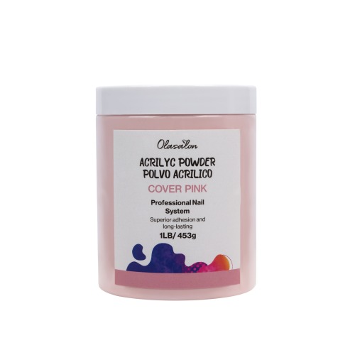 Polvo Acrilico OLASALON - Cover Pink-1 lb