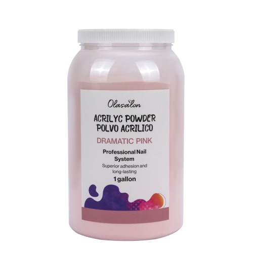 Polvo Acrilico OLASALON -Dramatic Pink - 1 gal