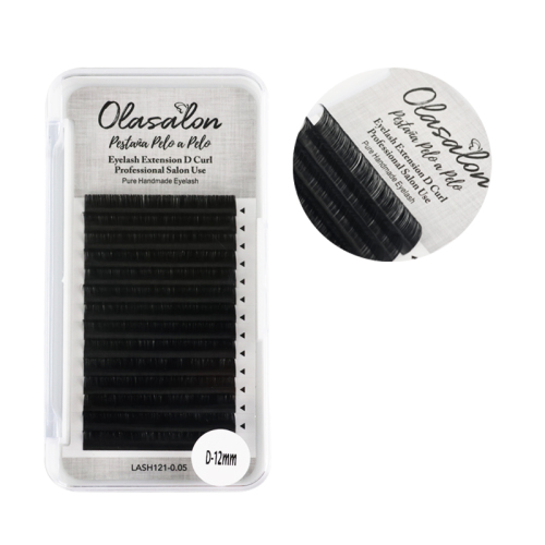Pestaña pelo a pelo-0.05 olasalon lash121-10mm-14mm