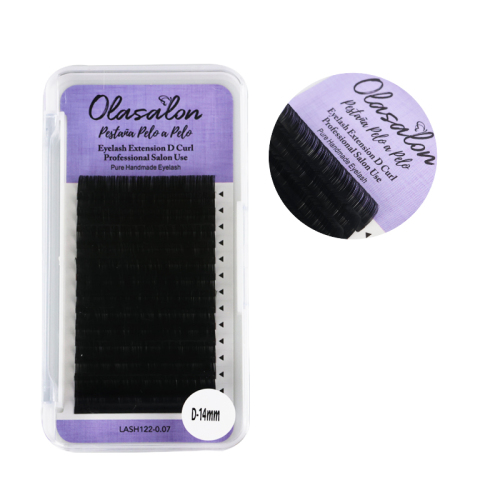 Pestaña pelo a pelo-0.07 olasalon lash122-10mm-14mm