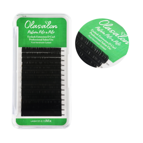 Pestaña pelo a pelo-0.15-tamaño Mixto-olasalon lash131