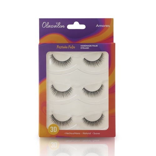 PESTAÑA DE 3 PARES-lash249~lash253