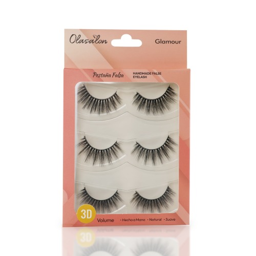 PESTAÑA DE 3 PARES-lash274~lash277