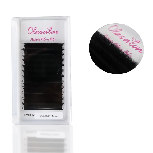 pestaña OLASALON -V-0.07c-lash404-10mm-12mm