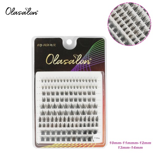 Pestaña olasalon-DIY LASH MIX-10MM-14MM-LASH148