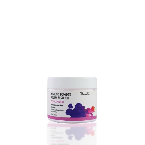 Polvo Acrilico OLASALON - Acrylic Powder/Cool Pink#2 ola423-2oz