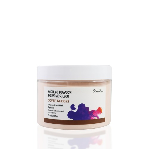Polvo Acrilico OLASALON -Acrylic Powder/  Cover nude#2 ola413-8oz