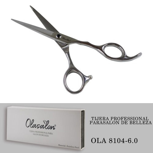 TIJERA PROFESIONAL -OLASALON-OLA8104-6.0