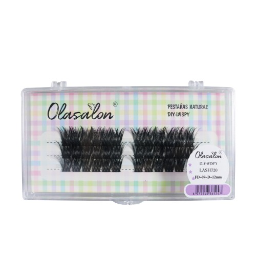 Pestaña DIY-WISPY-olasalon-LASH720-10MM-12MM