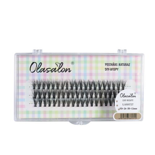 Pestaña DIY-WISPY-olasalon-LASH727-10MM-12MM