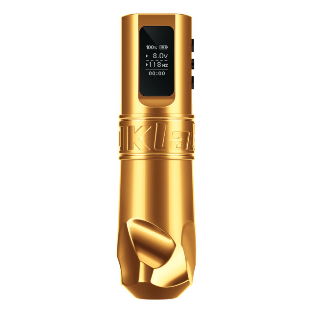 Gold ALKAID Wireless Tattoo Pen Machine Kit Gun,DKLAB Tattoo Equipment Supply