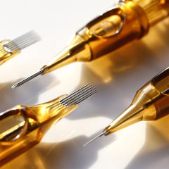 Tattoo Needles DKLAB Warrior Cartridge Neeldes RL Series Round Liner,Top Grade 304# Stainless Steel Long Taper