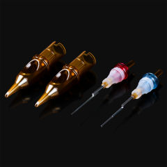 Tattoo Needles DKLAB Warrior Cartridge Neeldes RL Series Round Liner,Top Grade 304# Stainless Steel Long Taper