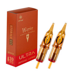 Tattoo Needles DKLAB Warrior Cartridge Neeldes RL Series Round Liner,Top Grade 304# Stainless Steel Long Taper