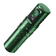 DKLAB Mizar Tattoo Pen Machine,Rotary Tattoo Gun Kit Load Strong Japanese Coreless Motor,Stroke Adjustable Start from 2.7mm to 4.5mm,2 Pieces of 1800mAh Battery Pack