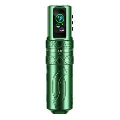 DKLAB MIZAR Wireless Tattoo Gun Kit Adjustable Stroke Tattoo Pen Machine Set Emerald Color