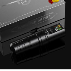 DKLAB New DK-W1 Pro Wireless Tattoo Pen Machine Set Rotary Tattoo Gun Pen Kit with Japanese Coreless Motor & 2400mAh Battery,for Tattoo Permanent Artists Supply