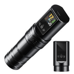 DKLAB New Version DK-W1 Pro Wireless Tattoo Pen Gun Machine Kit for Tattoo Supply Black Color