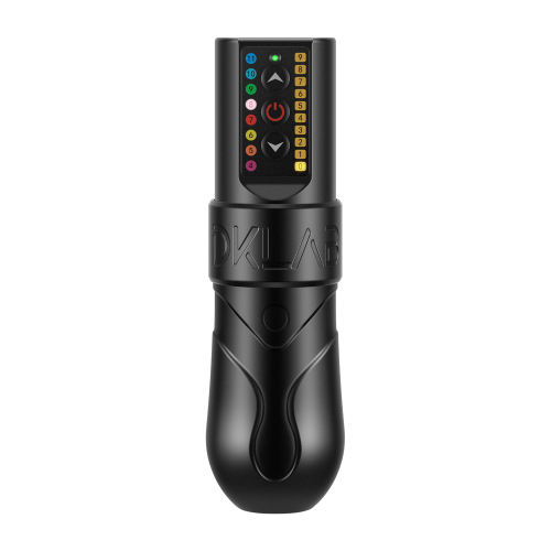 Black Color New DK-W1 Tattoo Machine Pen Gun Kit Wireless Battery Power Supply