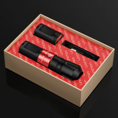 Linetion KT2 Wireless Tattoo Gun Pen Machine Kit with 1800 mAh Battery & Stroke Adjustment From 2.7~4.5 mm