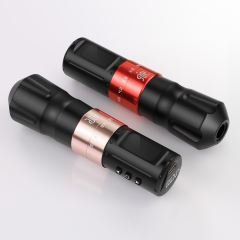 Linetion KT2 Wireless Tattoo Gun Pen Machine Kit with 1800 mAh Battery & Stroke Adjustment From 2.7~4.5 mm