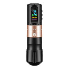 Linetion KT2 Wireless Tattoo Gun Pen Machine Kit with 1800 mAh Battery & Stroke Adjustment From 2.7~4.5 mm