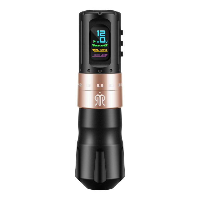 Linetion KT2 Wireless Tattoo Gun Pen Machine Kit with 1800 mAh Battery & Stroke Adjustment From 2.7~4.5 mm