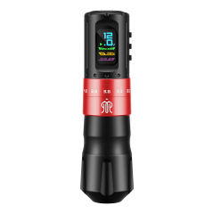 Linetion KT2 Wireless Tattoo Gun Pen Machine Kit with 1800 mAh Battery & Stroke Adjustment From 2.7~4.5 mm