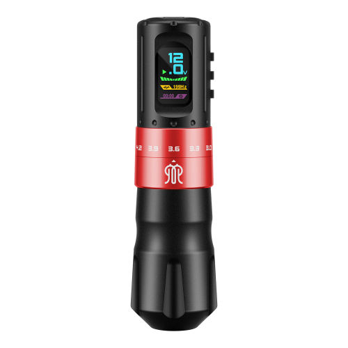 Linetion KT2 Wireless Tattoo Gun Pen Machine Kit with 1800 mAh Battery & Stroke Adjustment From 2.7~4.5 mm