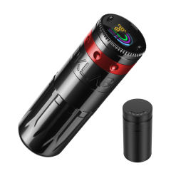 DKLAB Megrez Mini Wireless Tattoo Gun Kit Portable Smart Rotary Tattoo Machine Short Pen with Brush-less Motor