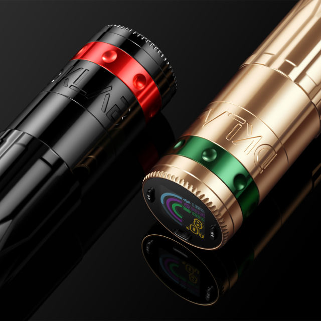 DKLAB Megrez Mini Wireless Tattoo Gun Kit Portable Smart Rotary Tattoo Machine Short Pen with Brush-less Motor
