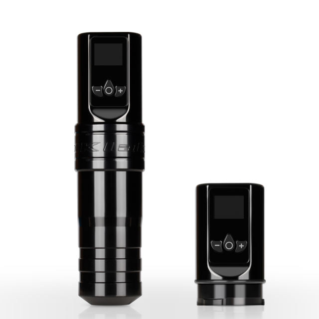 DKLAB DK-W1 Pro Wireless Tattoo Gun Rotary Pen Machine Equipped with Customized Japanese Motor,2400 mAh Battery,and 2 Pieces Spare Grips