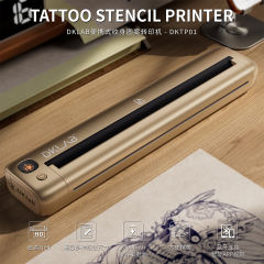 DKLAB Brand New Wireless Bluetooth Tattoo Thermal Stencil Printer DKTP01,A4 Size,Smart & Potable