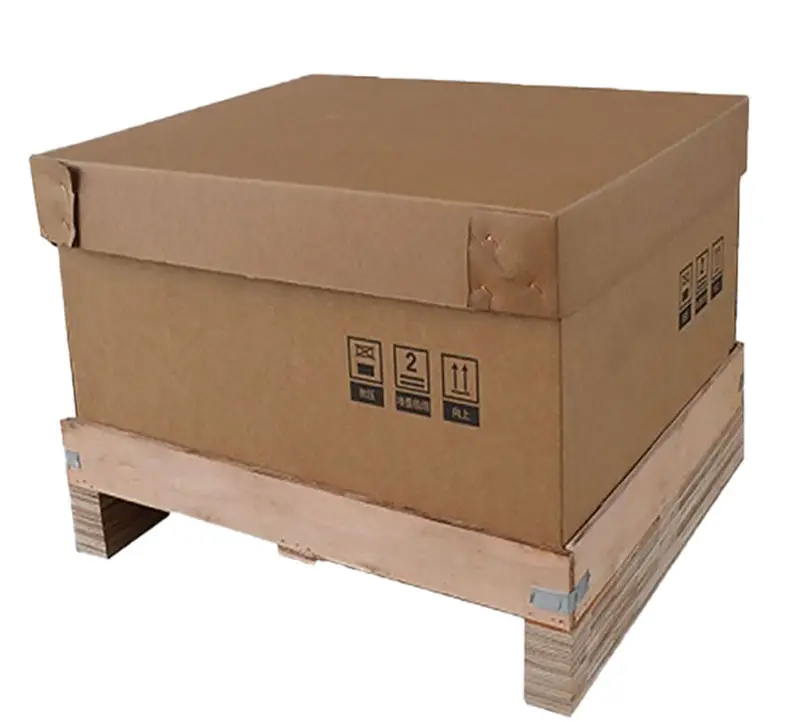 Heavy duty Transportation Shipping paper Box With paper Pallet