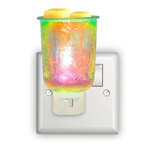 Candle warmth such as pluggable fragrance warmth - Decorative plug-ins for warm candle wax melt and tarts or balm, glass