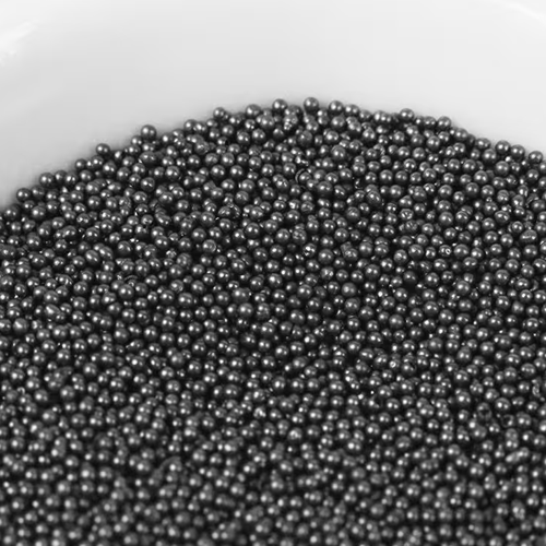 Production technology of shot blasting machine steel shot