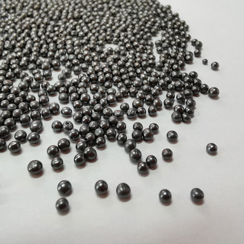 Processing and surface treatment methods of reinforced steel shot