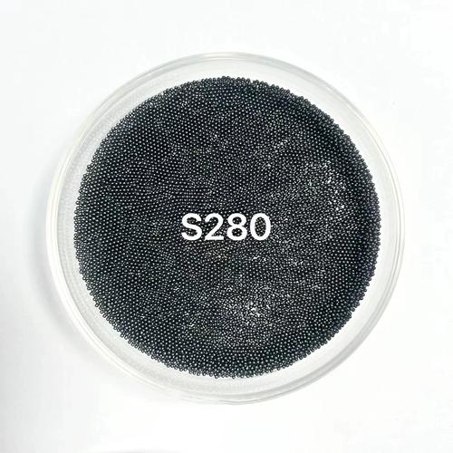 What are the main physical and chemical properties of steel shot?