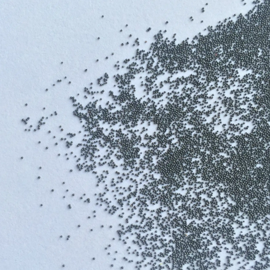 What are the main physical and chemical properties of steel shot?