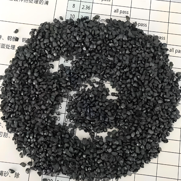 Which is more economical in terms of cost, steel shot or steel grit?