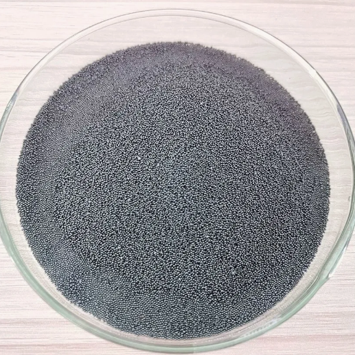 Cost analysis of using different types of steel shots