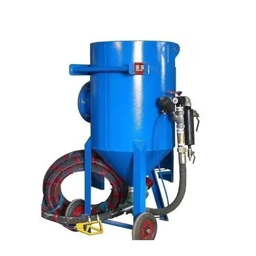 The reason for the inconsistent density of steel sand produced by the sandblasting machine