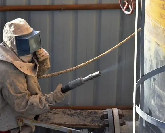 Shot peening process for metal surfaces