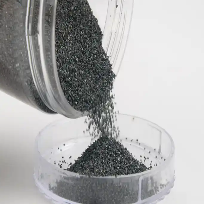 How are steel shot and grit used to treat steel surfaces?